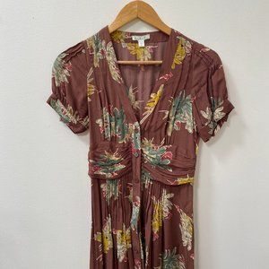Kimchi & Blue Brown floral Dress